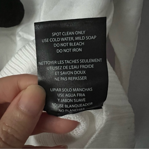 NWT MAD Engine Festive Snowman with Scarf Sweater Medium - Picture 8 of 10